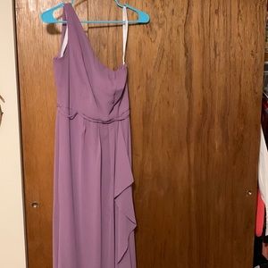 Lavender Bridesmaid’s Dress